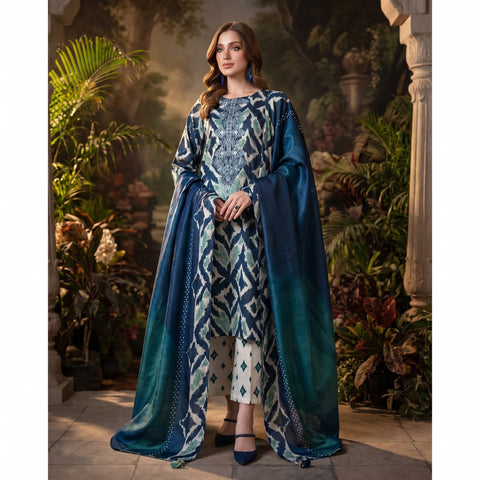 Printed Lawn 3-Piece — Summer Collection 2026
