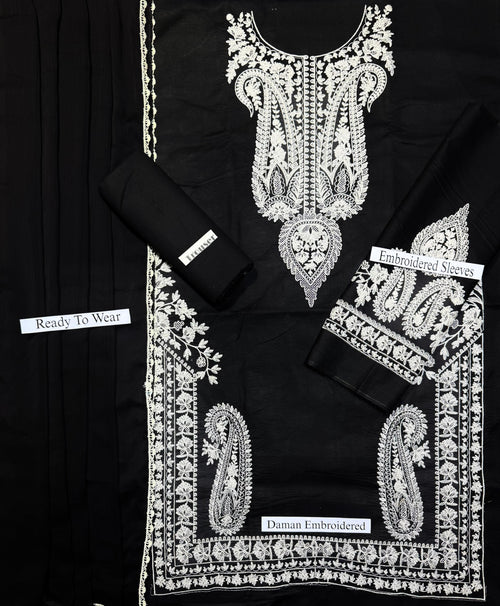 Adan Libas – Embroidered Lawn 3-Piece
