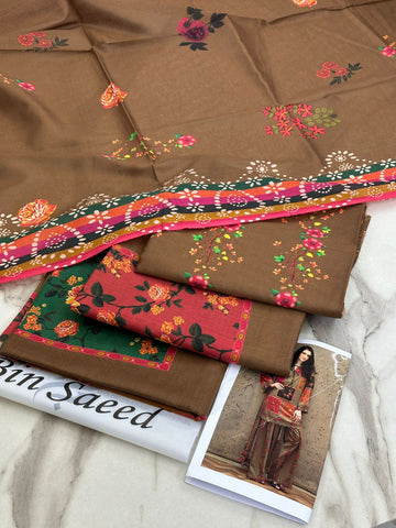 Printed Lawn 3-Piece — Summer Collection 2026