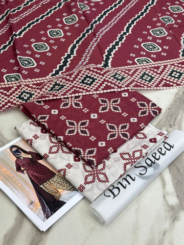 Printed Lawn 3-Piece — Summer Collection 2026