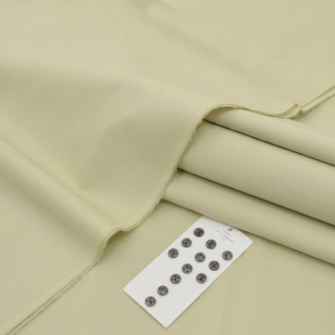 Pistachio Soft Cotton Unstitched Suit — Men's Collection 2026