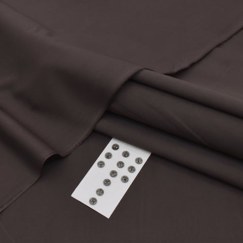 Chocolate Soft Cotton Unstitched Suit — Men's Collection 2026