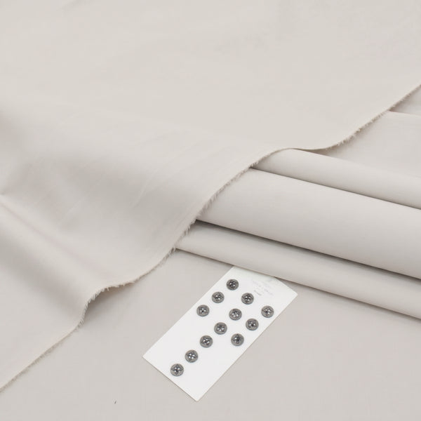 Bone Soft Cotton Unstitched Suit — Men's Collection 2026