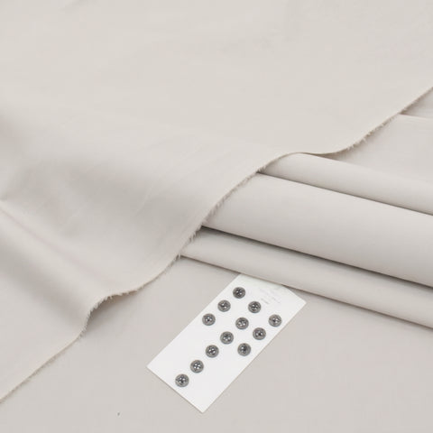 Bone Soft Cotton Unstitched Suit — Men's Collection 2026